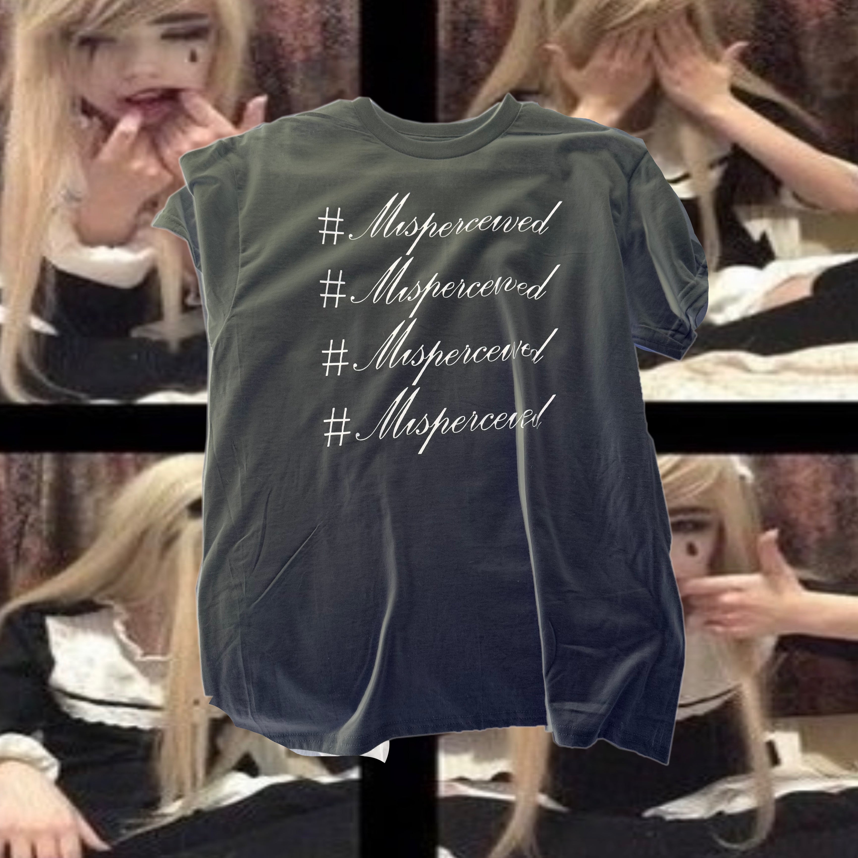 #MISPERCEIVED BLACK short sleeve